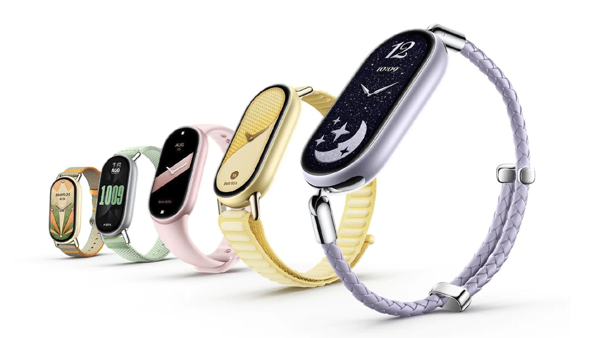 Linha completa de cores e pulseiras da Xiaomi Smart Band 11