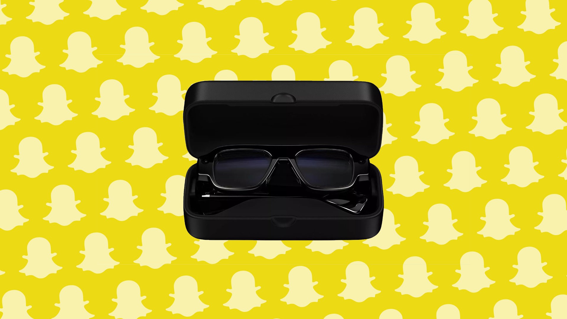 Os óculos Specs, da Snap, dentro do estojo
