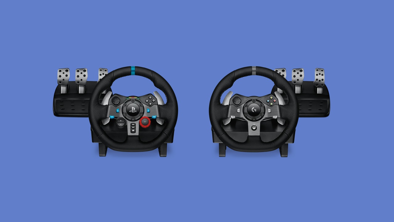Imersão completa com volante para PC em seus jogos de corrida | Melhores Tech